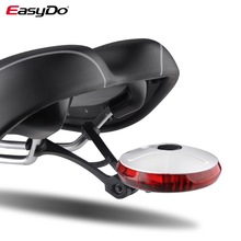 EasyDo Staart Achter Fiets Licht Speciale Kleurrijke Quick Dissasembly 6 Led Lamp Waterdicht Voor Fietslicht Mountainbike Racefiets UFO