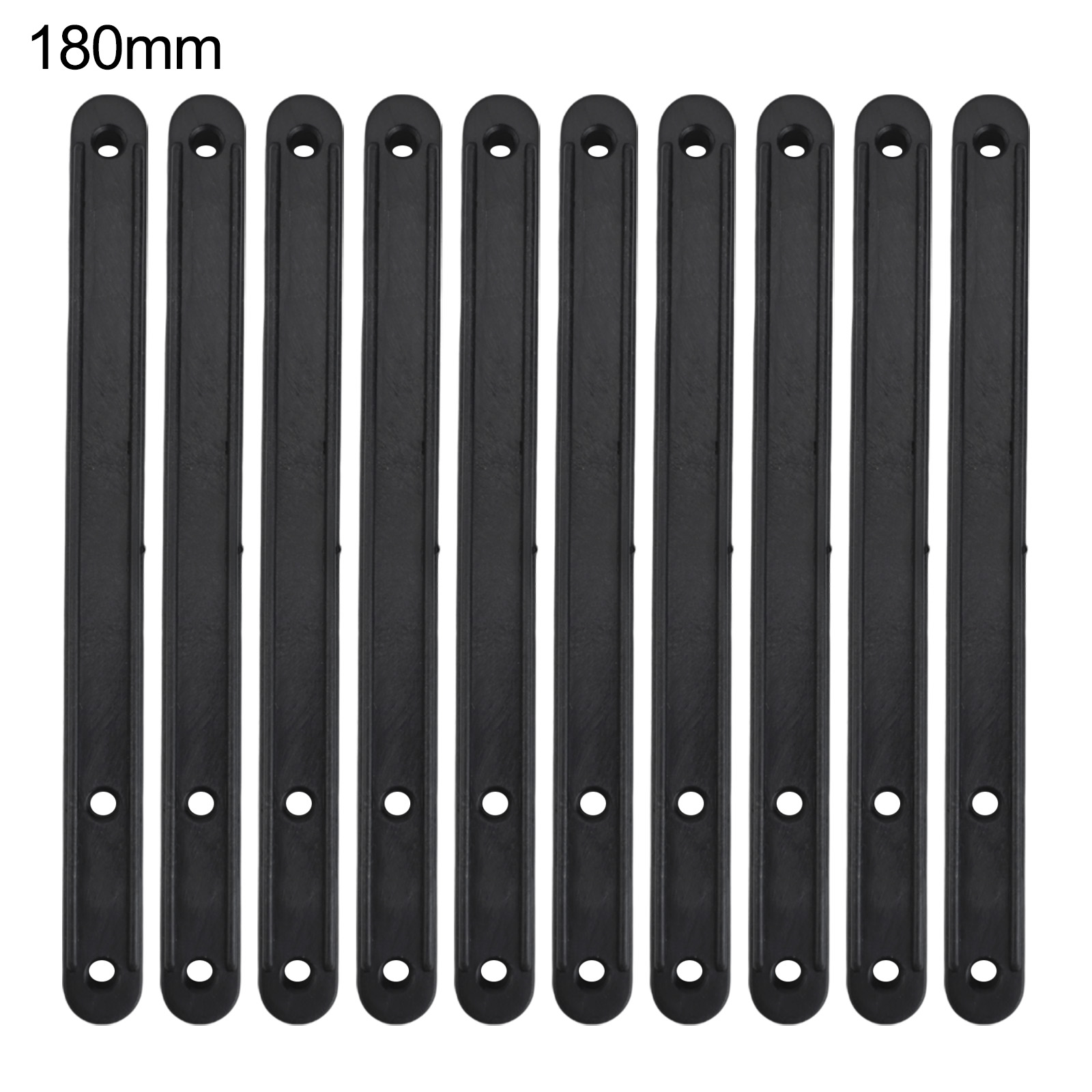 10pcs Drawer Runners 180/235/298mm Plastic Draw Rail Plastic Drawer Slides For Drawers Cabinets Home Improvement Parts: Red