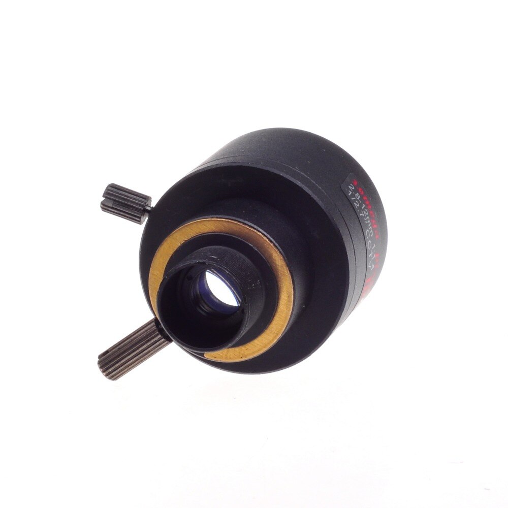 FULL HD 3.0 Megapixel fixed iris HD CCTV camera lens 2.8-12mm/varifocal IR HD security camera lens/manual zoom &amp; focus M12 F1.4