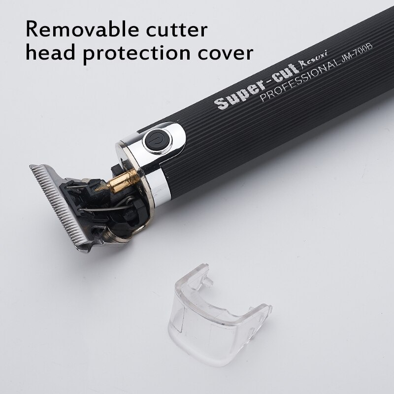Cordless Hair Clipper Hair Trimmer Carbon-steel Blade Hair Cutting USB Beard Trimmer Powerful Haircut Styling