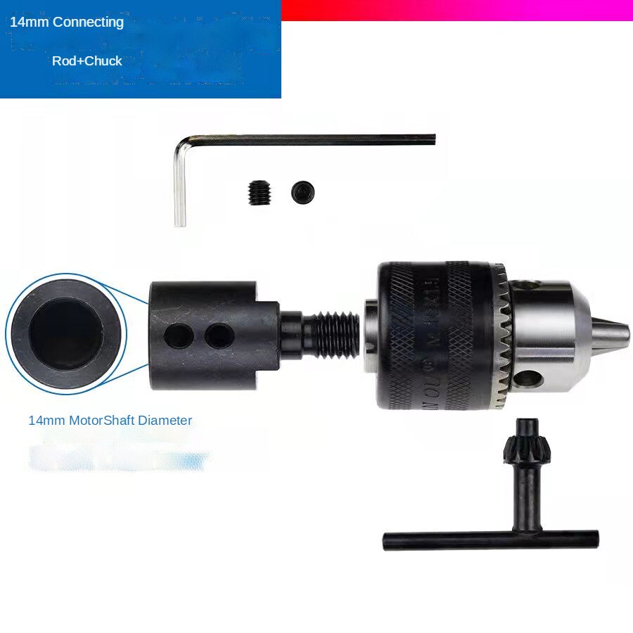 Angle Grinder Electric Drill Conversion Head Multi-functional Grinder Conversion Connection Chuck Cutting Machine Converter: Yellow