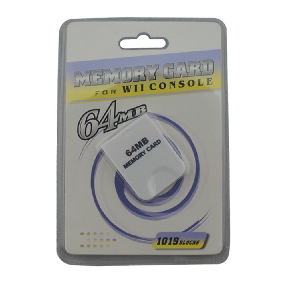 Voor Wii Memory Storage Card Saver Voor Nintend Voor Wii Voor N-GC Xmas: 64MB