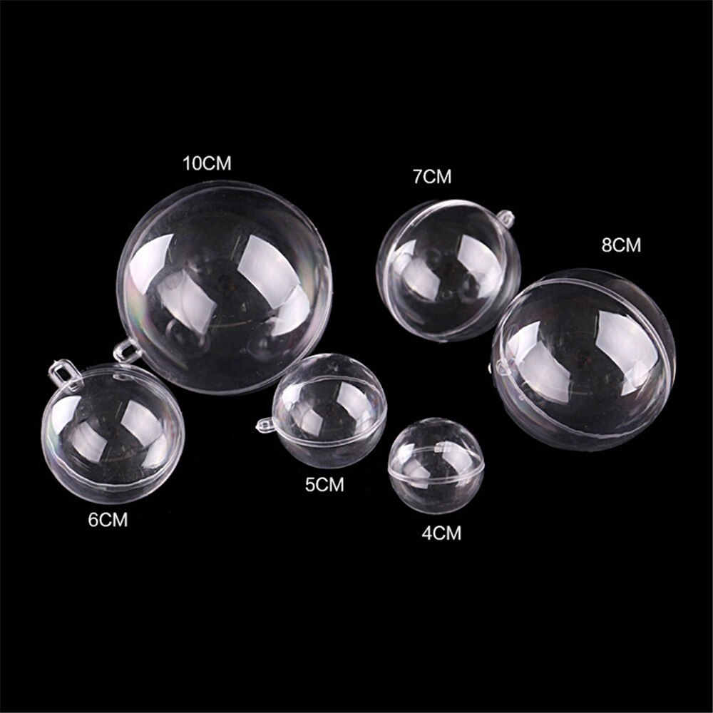 10 transparante plastic bal circulaire kan worden ... – Vicedeal