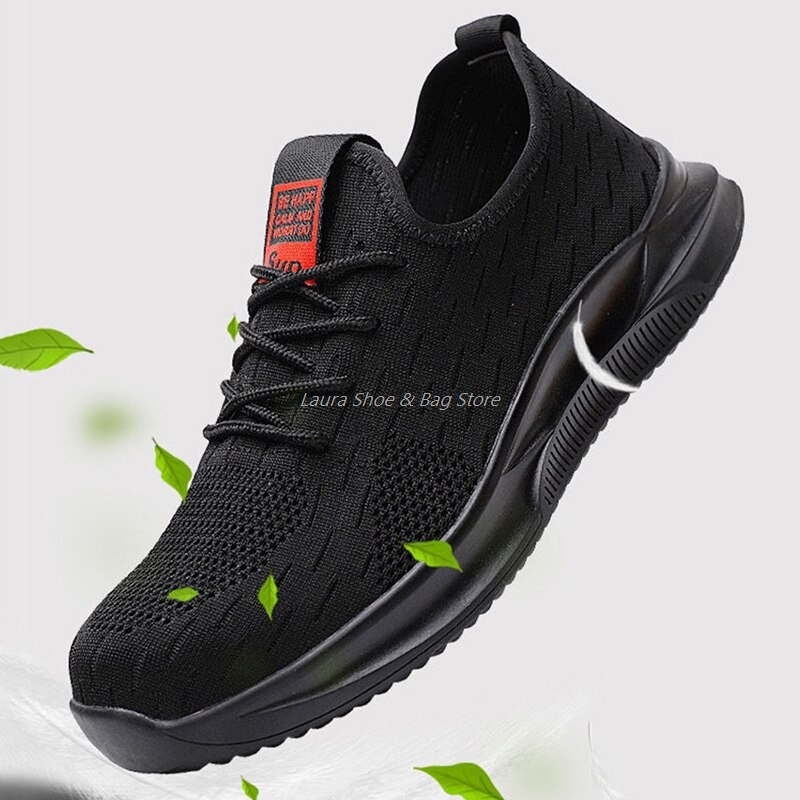 Safety Shoes Men's Work Boots Puncture Proof Safety Boots Men's Work Shoes With Steel Toe Cap Construction Shoes