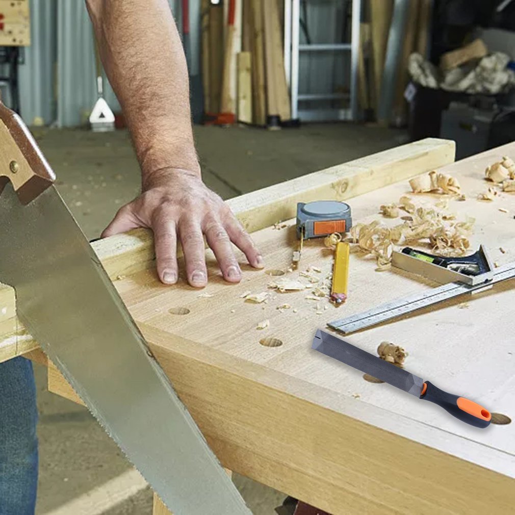 Flat Diamond-Shaped Rasp Filing Woodworking Hand File For Chainsaw Handsaw Planing Knife Circular Saw Polishing Sharpening