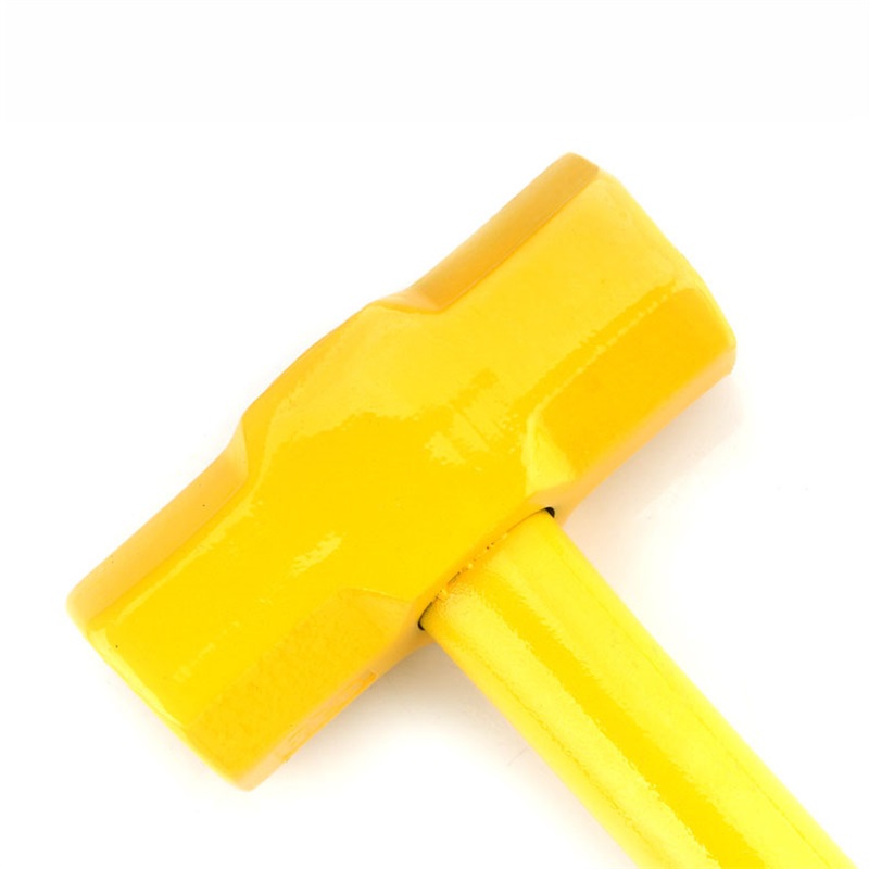 High Carbon Steel Square Hammer 2p3p4p Rubber Handle Non-slip Hand Tool Hammer For Industrial Buildings