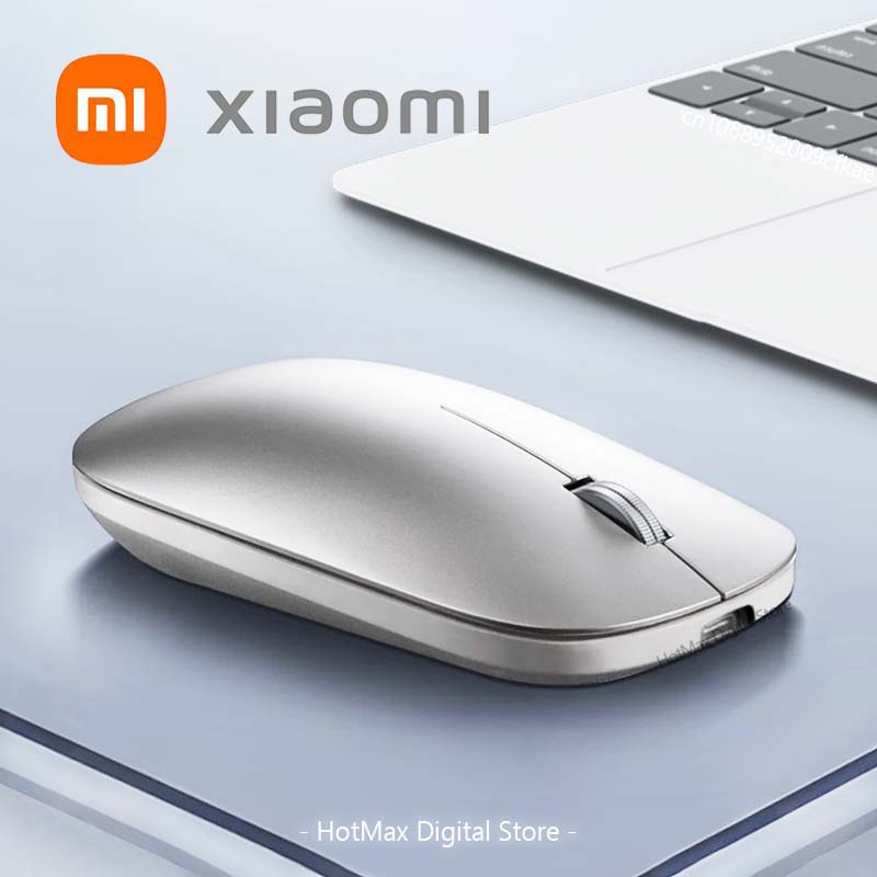 Bezprzewodowa mysz Xiaomi Bluetooth z podwójnym trybem i regulacją DPI 2,4G typu C, ładowalna, cicha, ergonomiczna, przenośna mysz biurowa Morandi