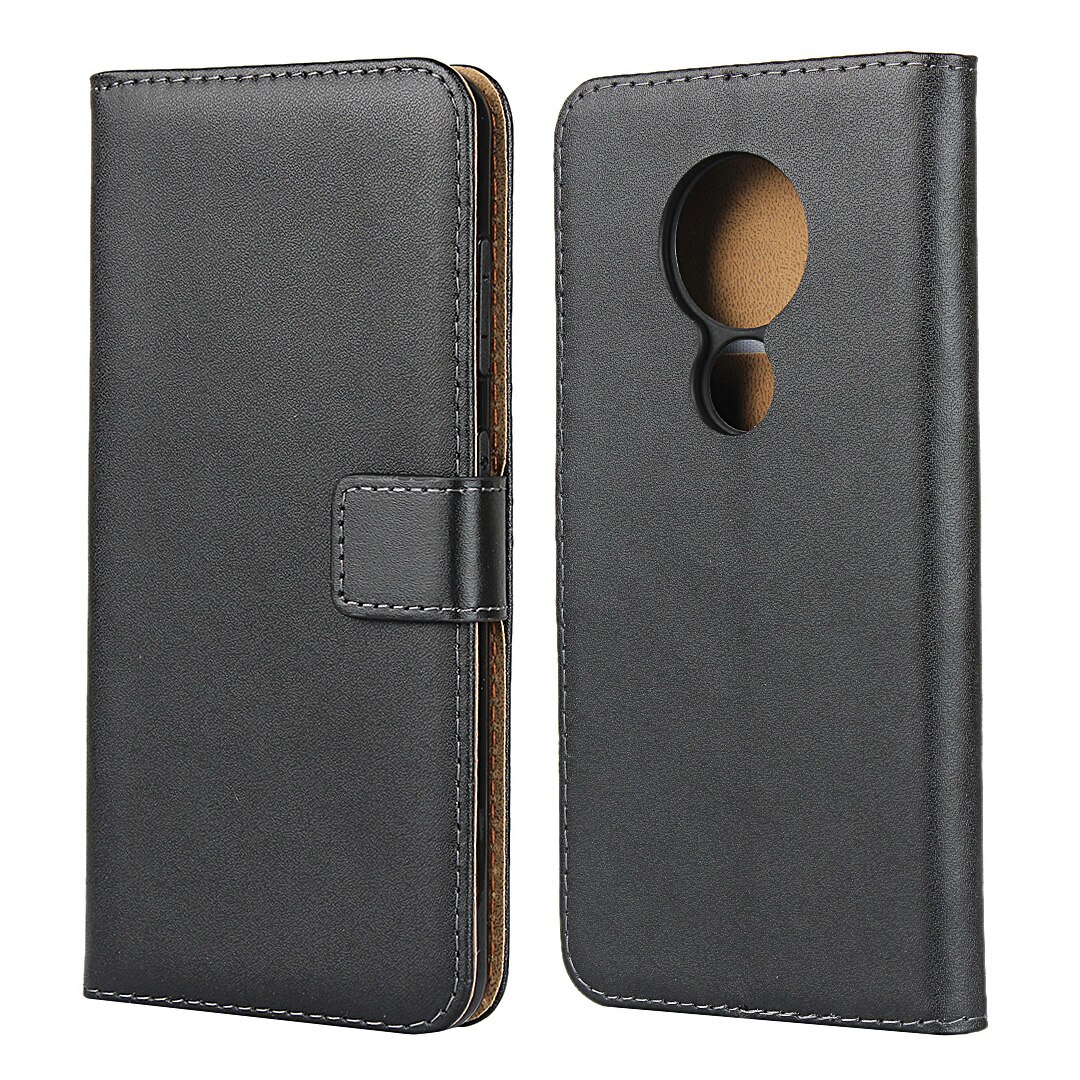 Premium Pu Leather Flip Cover Luxe wallet case voor Nokia 6.2 kaarthouder holster telefoon shell GG