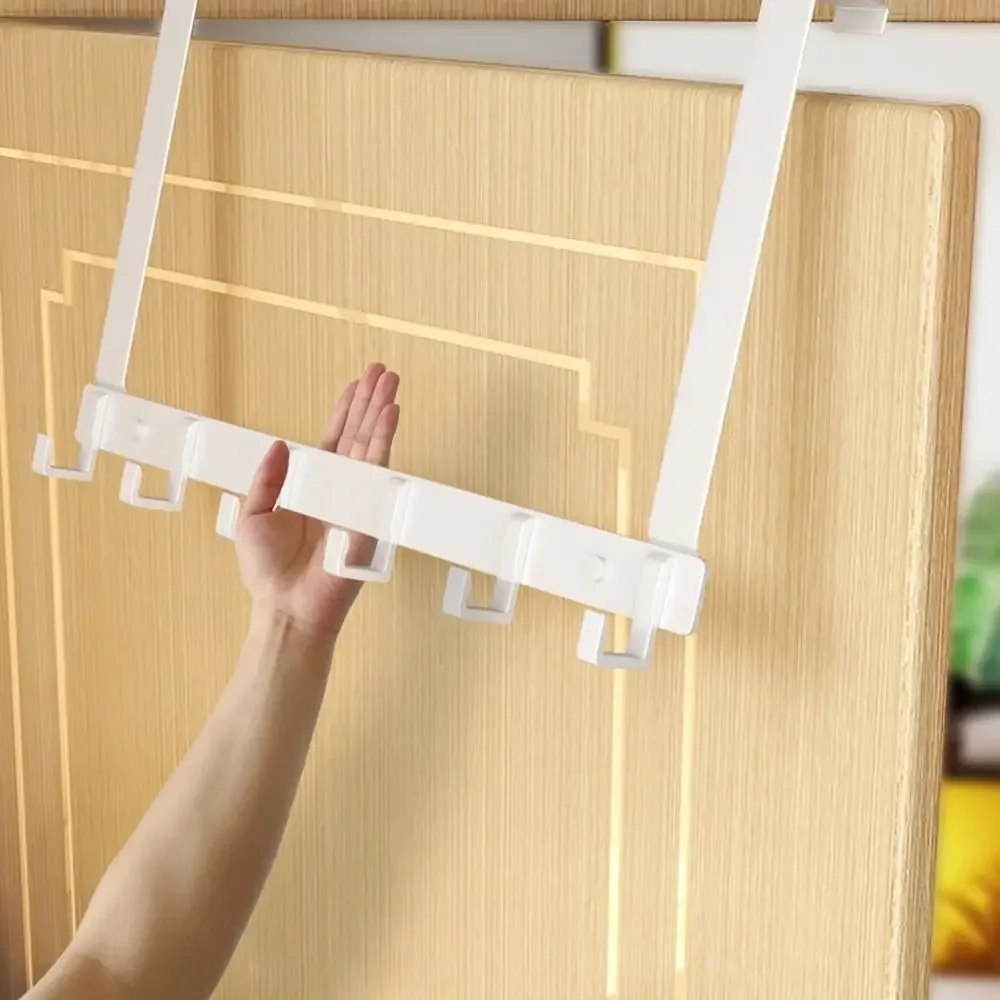 Türhänger, Aufbewahrung, 6 Haken über der Tür, Kleidung, Mantel, Hütte, Handtuchhalter, Heim-Organizer, Gestell, Badezimmer, Küche, Zubehör, Halfter