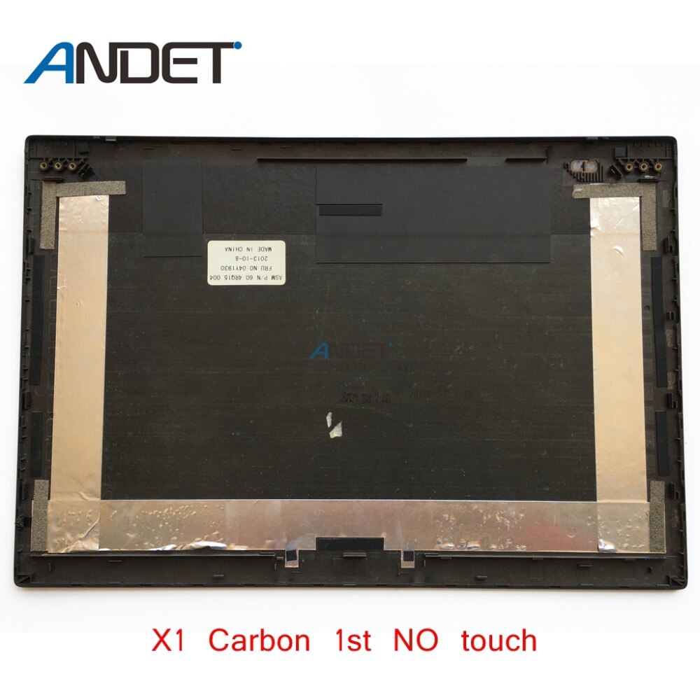 Til lenovo thinkpad  x1 carbon gen 1st lcd bagcover baglåg top cover touch 60.4 rq 20.004 non-touch 60.4 rq 15.004 04 y 1930 04 x 0426