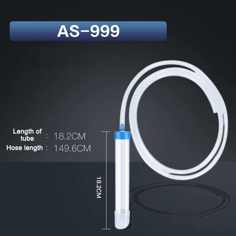 Electric/manual aquarium fish tank bottom sand cleaner Water changer Multifunctional fish tank cleaner Water changer: AS-999