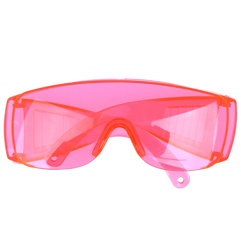 1pc transparante werkveiligheidsbrillen oogbescherming kleur anti-stofbrillen buiten auto bestuurder motorbril: Oranje