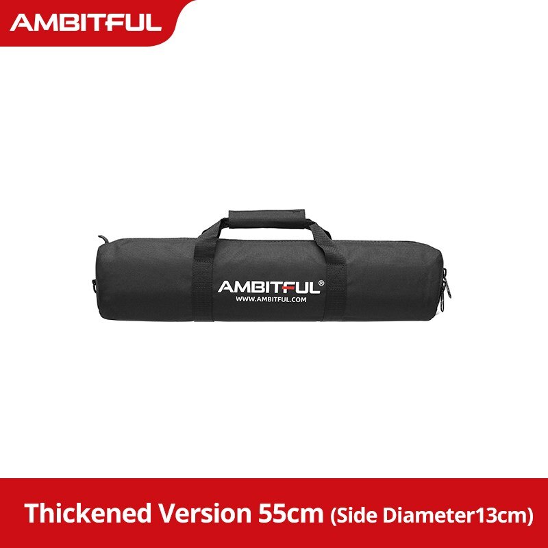 50cm - 125cm Padded Camera Monopod Tripod Carrying Bag Case Light Stand Carry Bag Umbrella Softbox Carrying Bag: creamy-white