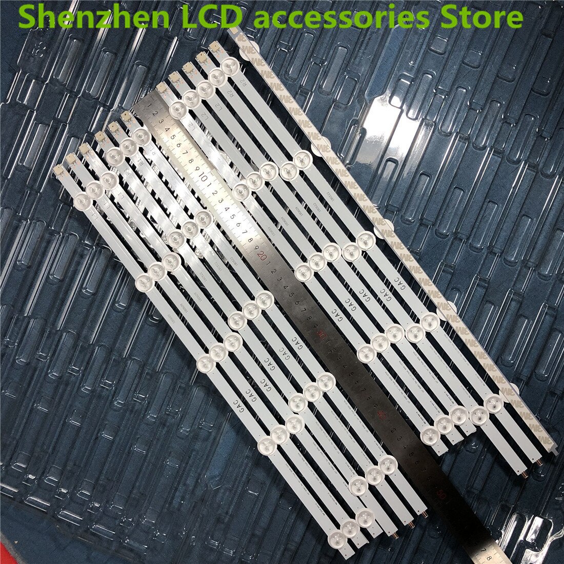 Tira de luces LED, accesorio para 6916L-1272A LG (L2) 6916L-1241A (L1) 6916L-1273A (R1) 6916L-1276A (R2), 50 &quot;, 1 juego = 12 unidades
