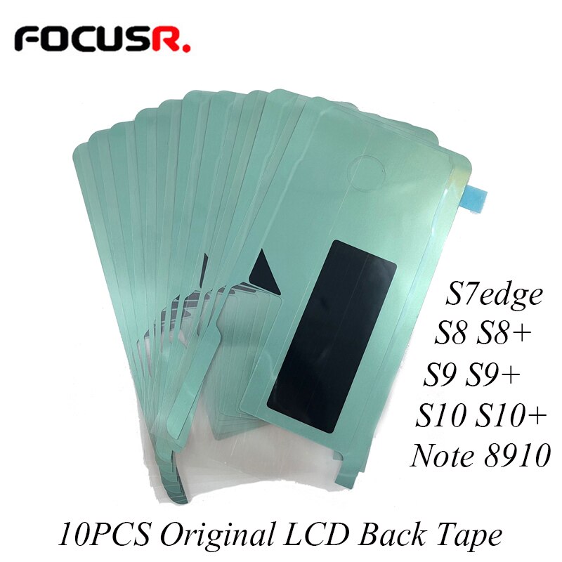 Original LCD Screen Back Tape Sticker Glue For Samsung S7edge S8 S8+ S9 S9+ S10+ Note 8 910 Mobile Phone Sticker & Back Flim