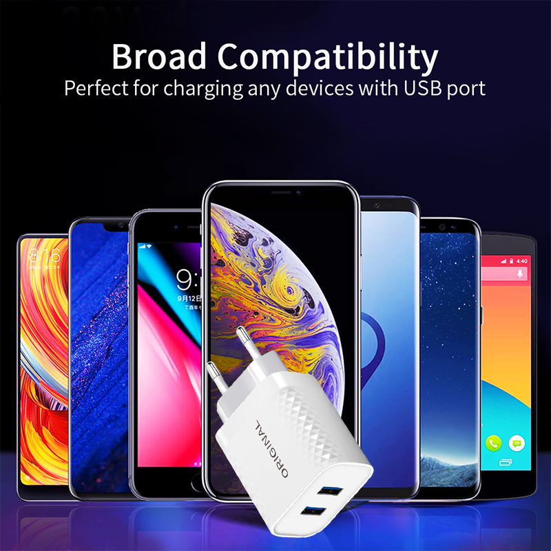 USB Charger Quick Charge Universal Phone Adapter for iPhone Xiaomi Samsung Huawei Mate 30 Tablet Wall Mobile Charge Fast Charger