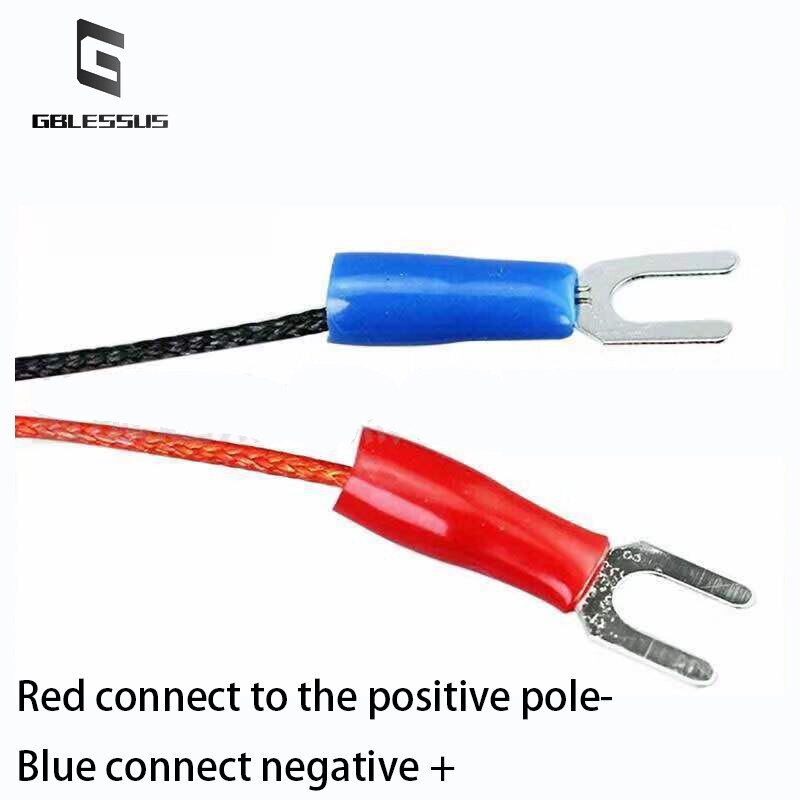 Tipo de rosca k/e 0-800 do par termoeléctrico m6 sensor de temperatura protegido 0.5/1/1.5/2/3/4/5m da resistência térmica da ponta de prova
