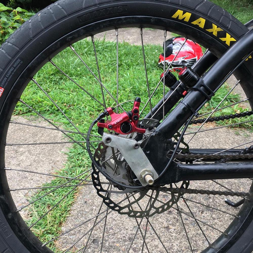 Mountain Bike Disc Brakes Line Pulling Hydraulic Disc Brake Calipers Front & Rear Mountain Bike Disc Brake E-Bike Disc Brake