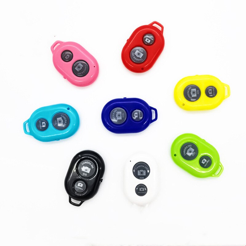 Botón de Control remoto Bluetooth, controlador inalámbrico, temporizador automático, palo para la cámara, disparador, teléfono, monopié, Selfie