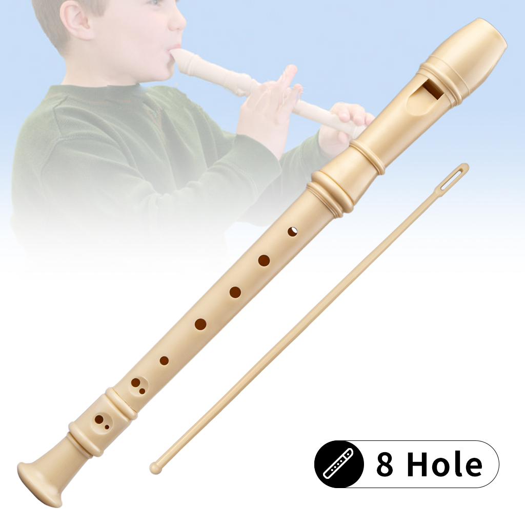LOMMI Swan Flute 8 Holes Chinese Recorder Gaita Soprano Vertical Flute C Key Clarinet Flauta For Kids Children Germanic Recorder