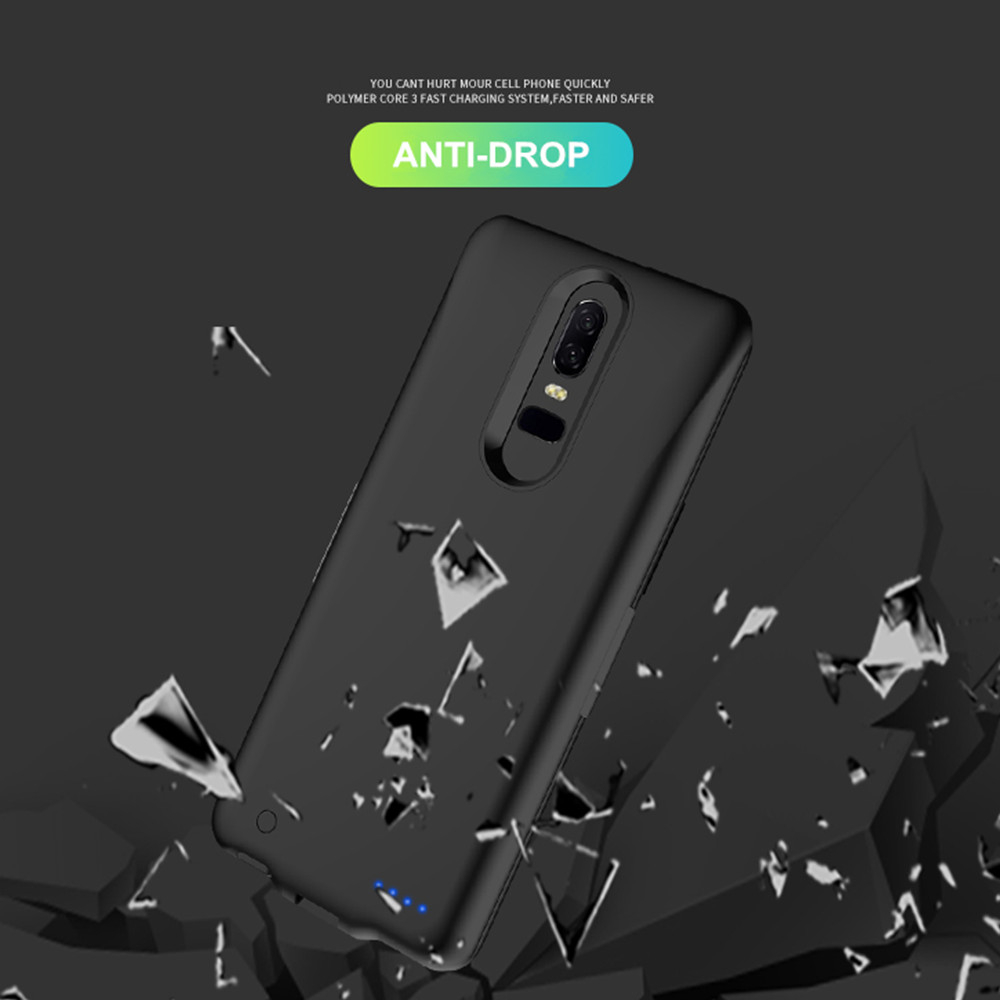 Slim Battery Charger Cases For Xiaomi Redmi Note 4X Powerbank Case 6500mAh Portable Power Bank External Battery Charging Case