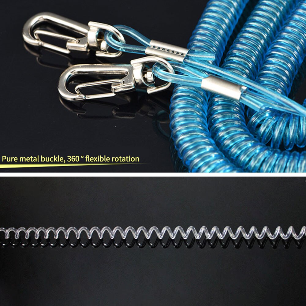 5M/10M/15M Outdoor Flying Training Rope Bird Fly Line Bird Flying Rope Parrot Cockatiels Starling Bird Pet Leash Kits Anti-bite