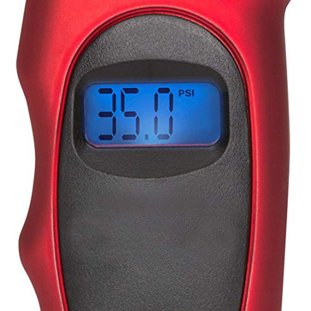 Car High Precision Car Tire Pressure Gauge Liquid Crystal Display Barometer Electronic Digital Tire Pressure Gauge
