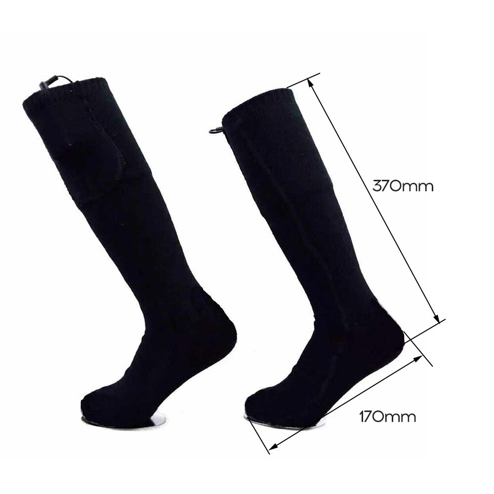 Electric Socks No. 5 Dry Battery Heating Socks Electric Heated Socks Skiing Heated Socks Winter Warming Hiking Snowboard Socks