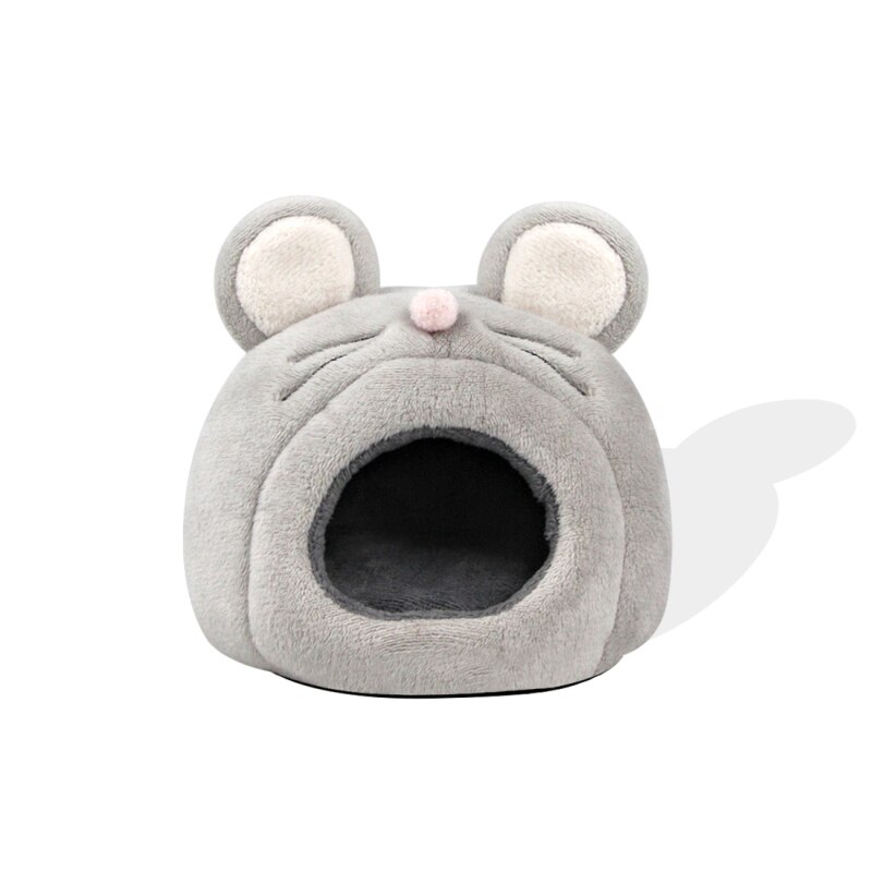Nid d'hiver pour Hamster hérisson, Cage chaude pour petits animaux, lit de grotte, produits pour animaux domestiques, Cage pour petits animaux,: A