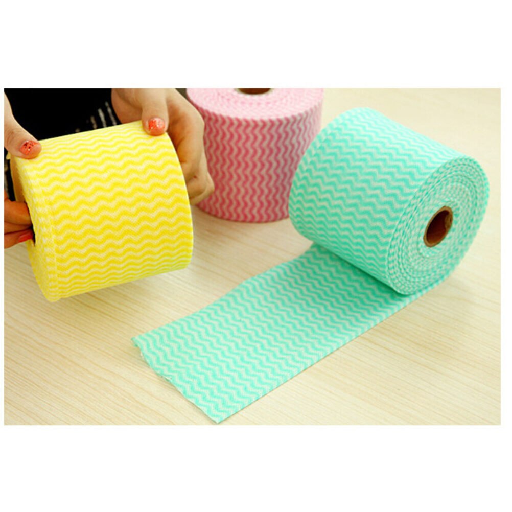 1 Roll 65.6ft Facial Tissue Disposable Soothing Cotton Face Towel Makeup Cleaning Wash Cloth Hand Towel