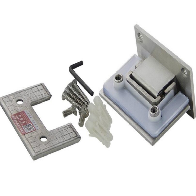 glass door hinge 304 stainless steel door hinges for glass shower hinge glass hinge Rotate 90 degrees