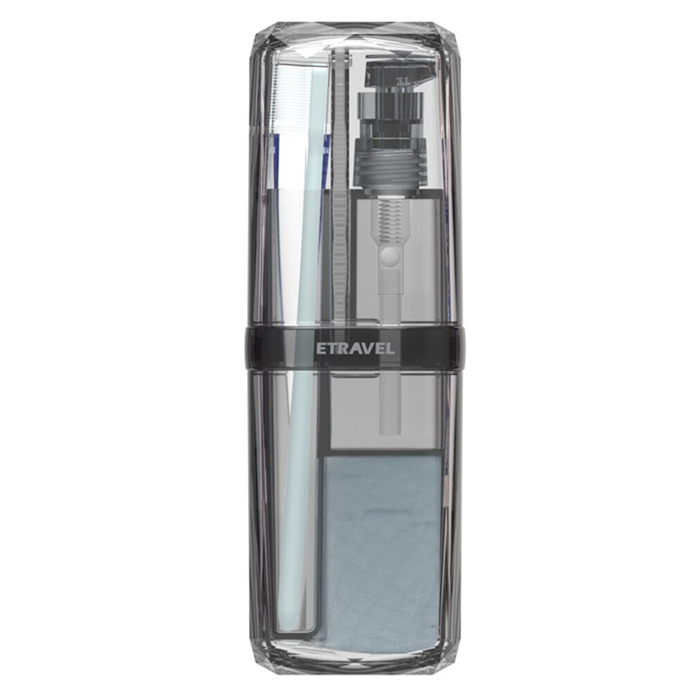 Gobelet de lavage de voyage, organisateur Portable de stockage de dentifrice brosse à dents avec sous-emballage, gobelet de séparation multifonction pour articles de toilette