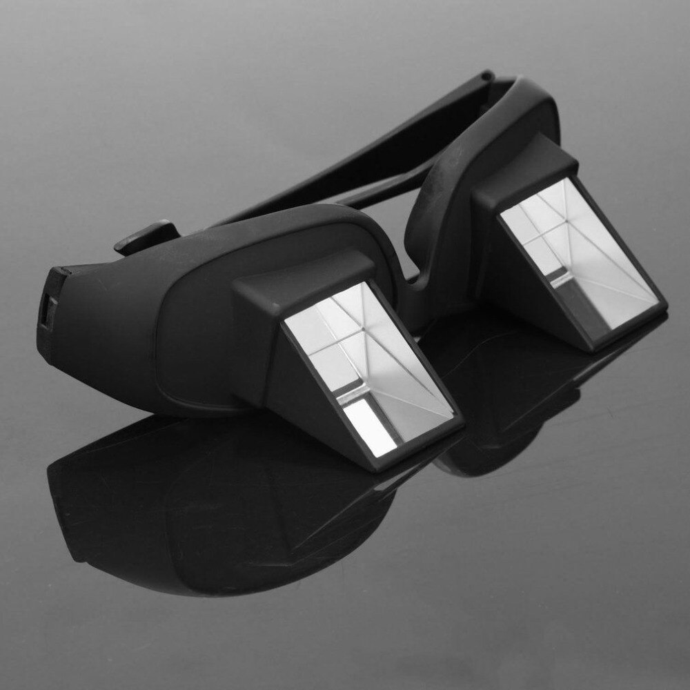 1pc Amazing Lazy Periscope Horizontal Reading TV Sit View Glasses On Bed Lie Down Bed Prism Spectacles The Lazy Glasses