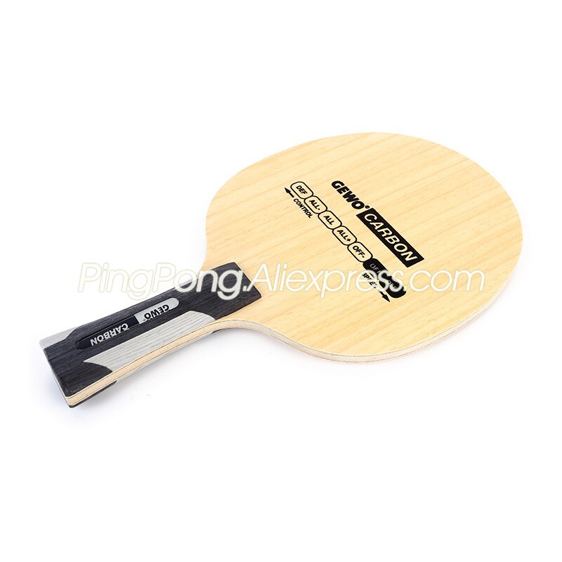 Gewo Potenza di Carbonio tennis da Tavolo lama/Racchetta (spento & spento +) originale Gewo Carbonio ping Pong pipistrello/pagaia