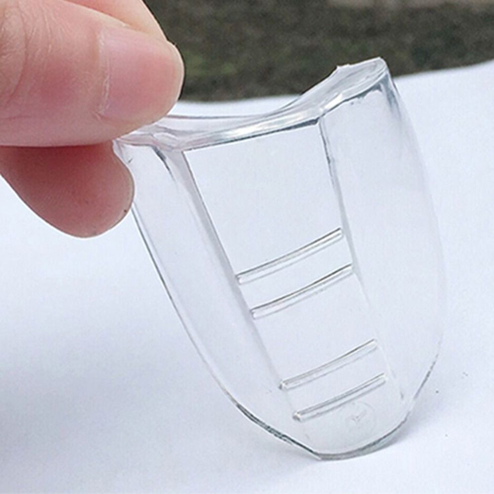 1Pair Eye Flexible Clear Shields Side Safety Goggles Glasses 95% Protection Universal Anti Fog For Women Men