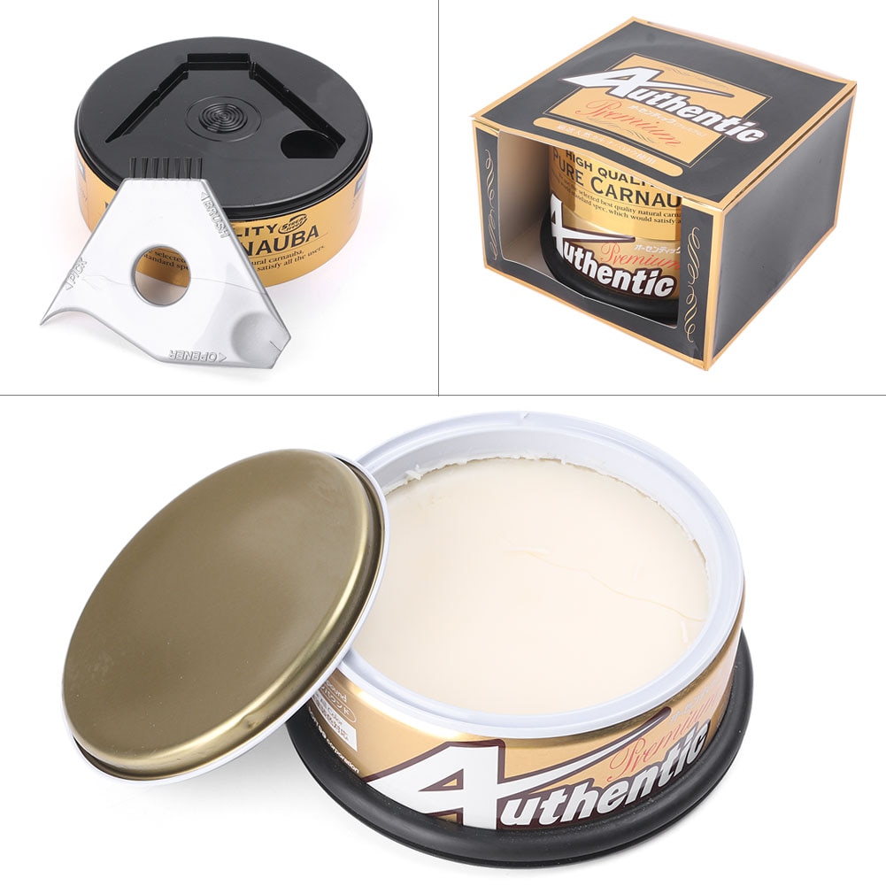 Bilvoks blød 99 autentisk premium voks solid ren carnauba coating maling pleje