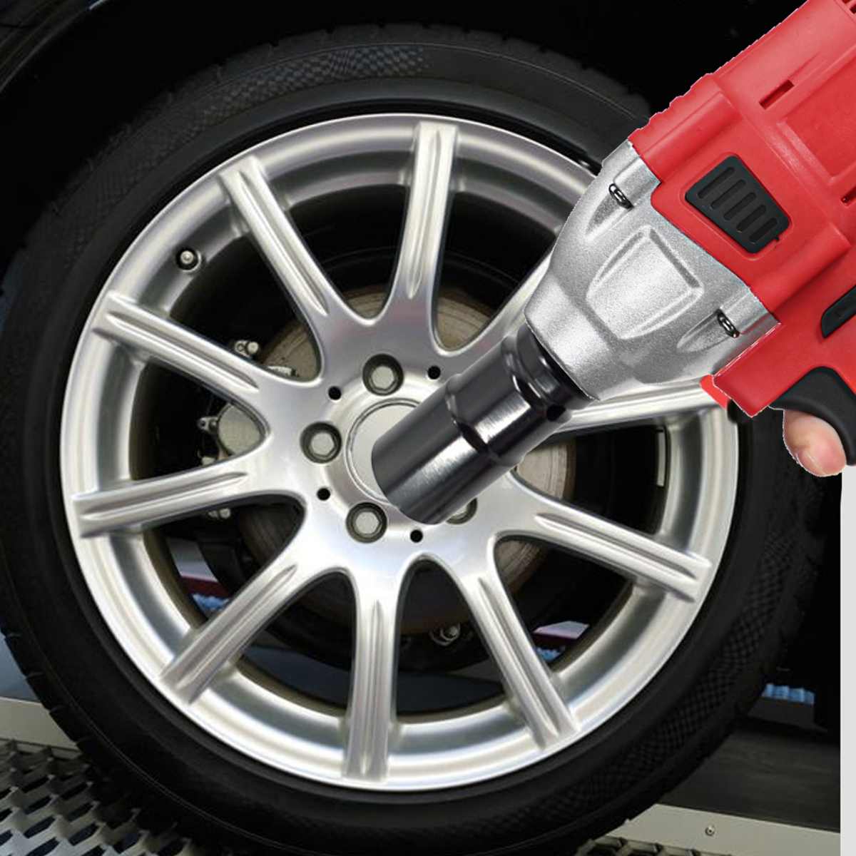 18V Impact Wrench Brushless Cordless Electric Wrench Power Tool 520N.m Torque Rechargeable For Makita Battery DTW285Z