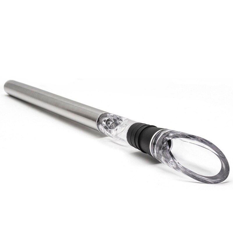 Glace En Acier inoxydable Bâton Refroidisseur À Vin Avec Verseur À Vin Vin Bâton De Refroidissement De Refroidisseur de Boisson de Bière Frozen Bâton De Glace Barre Outil 4: Default Title