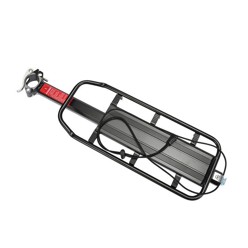 Cykel bagagehållare last 26 27.5 29 tums mtb bakre hyllhylla cykling sadelstolpe väskhållare stativ aluminium