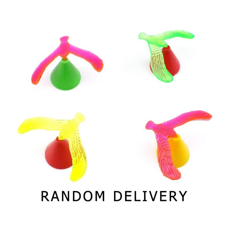 Praktische Joke Speelgoed Plastic Mini DIY Balanceren Vogel Speelgoed Bureau Ambachten Display Decor Kinderen Cadeau Stijl Speelgoed