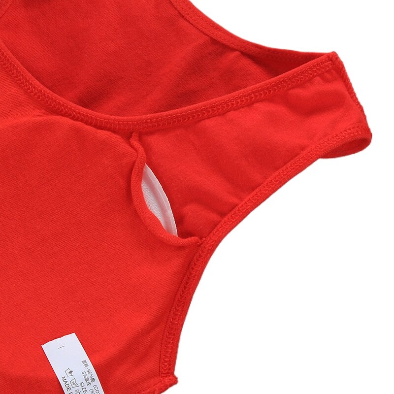 Meisjes Beha Ondergoed Zachte Katoenen Beha Voor Kinderen 11 Tiener Training Kleine Vest Ondergoed Puberteit Kleding Draad Gratis Red 13 10-15Y