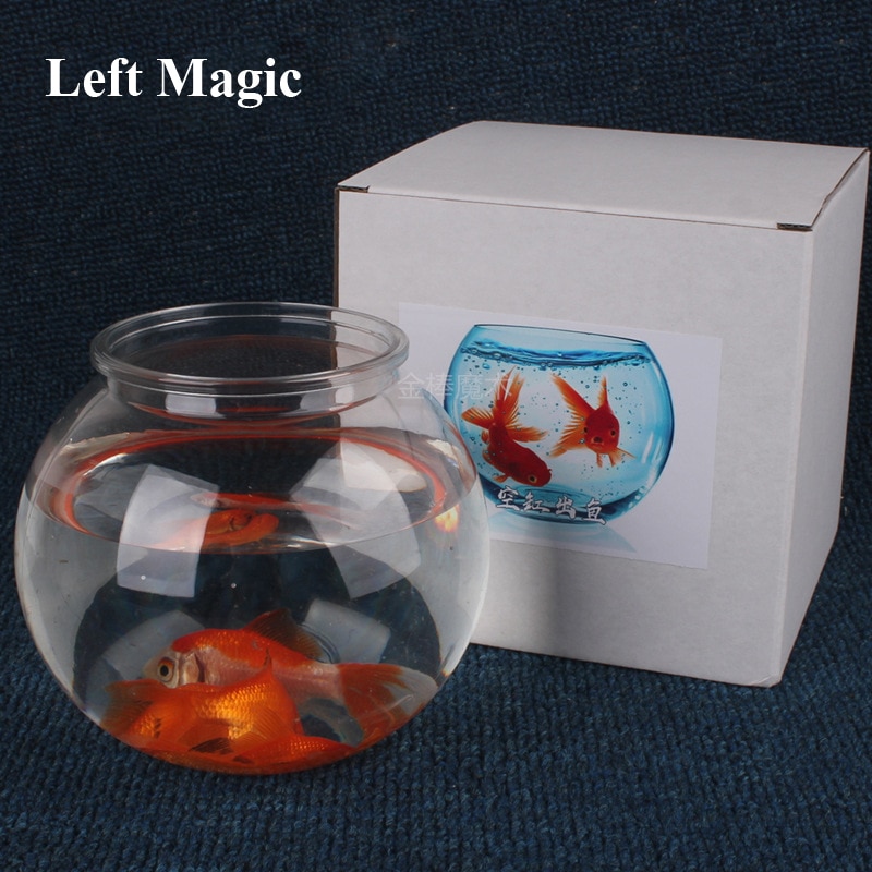 Magic Goldfish Bowl Stage Magic Tricks Appearing Goldfish Fish Magie Mentalism Gimmick Props Accessories Props Magician