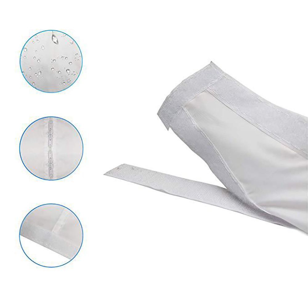 Air Lock Seal Plate White Universal 3/4m Soft Board For Mobile Air Conditioner Window Seal Cloth Plate White