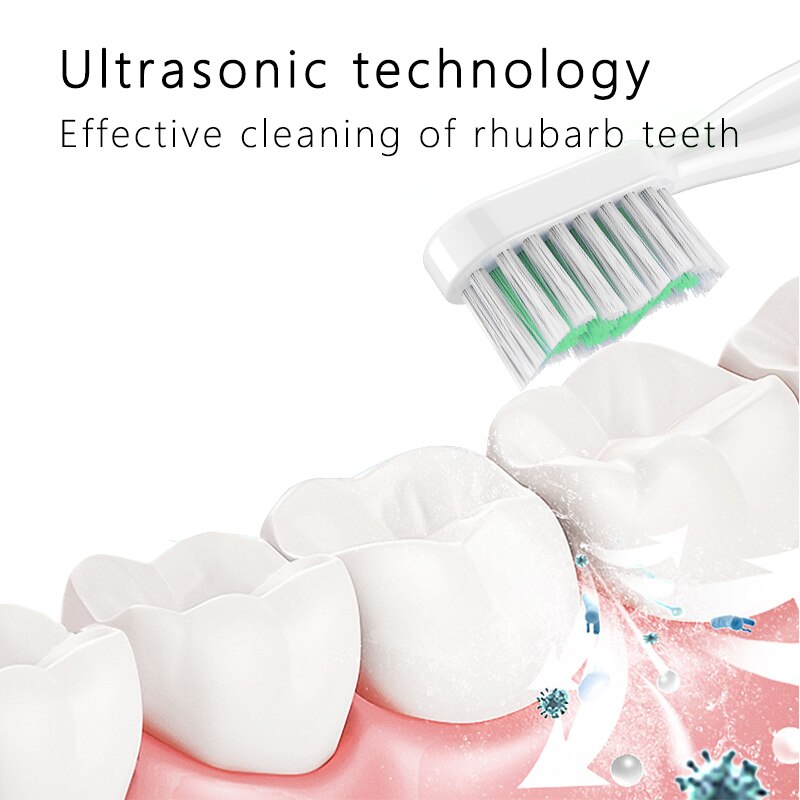 Electric Toothbrush Sonic Toothbrush USB Induction Charging Toothbrush Smart Toothbrush Electric Tooth Scaler Wave Brush