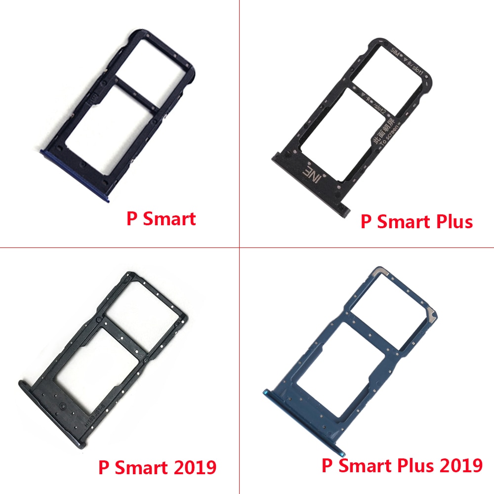 SIM Card Tray Reader Holder Slot Adapter For Huawei P Smart P smart Plus / Socket Slot Holder