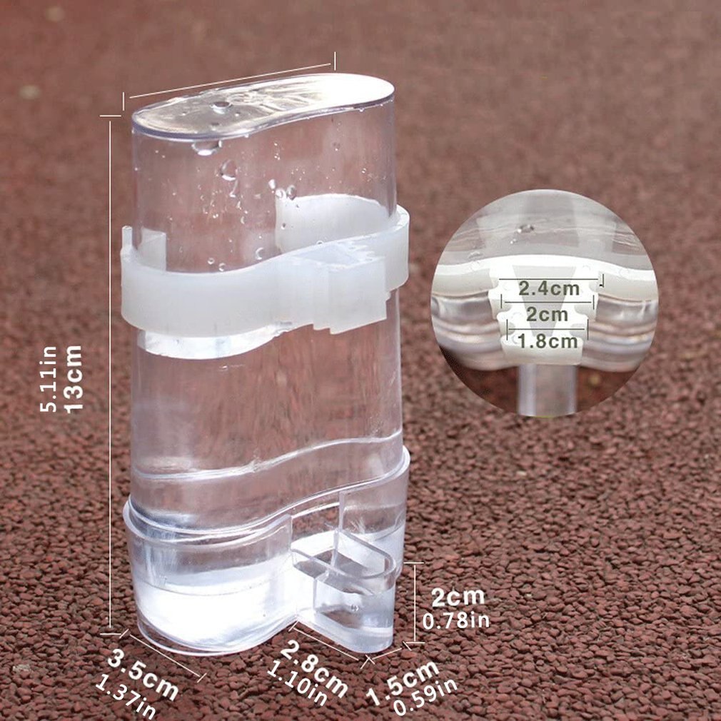 Myna Automatic Bird Feeder Automatic Bird Seed Feeder Water Dispenser For Parakeets Parrots Cockatoos
