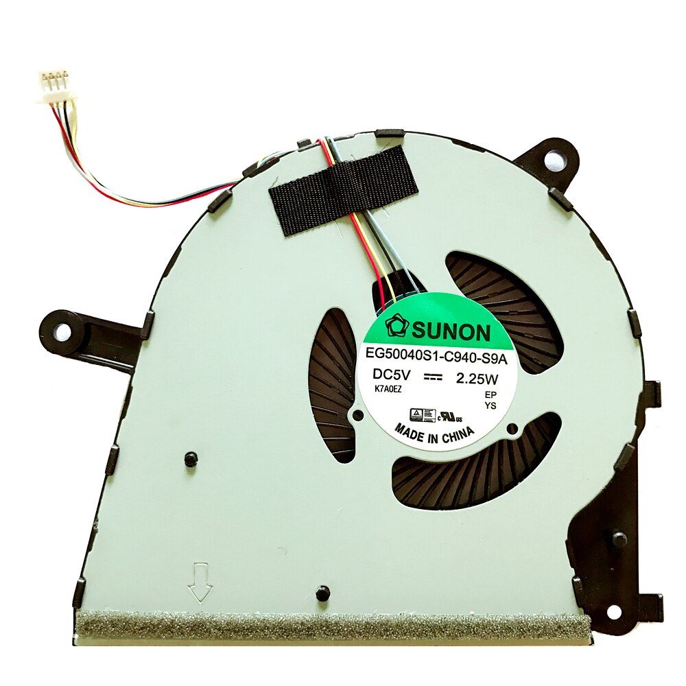 laptop CPU cooling fan Cooler Notebook PC for Asus Zenbook UX430 UX530 CPU GPU EG50040S1-C930-S9A EG50040S1-C940-S9A sunon: EG50040S1-C940-S9A