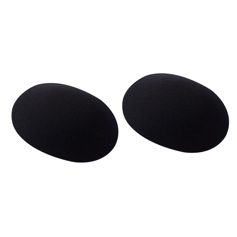 2 Paar Schoudervullingen Vrouwen Ondergoed Schoudervullingen Lijm Schouder Enhancer Schoudervullingen Anti-Slip Schoudervullingen Accessoires: Black