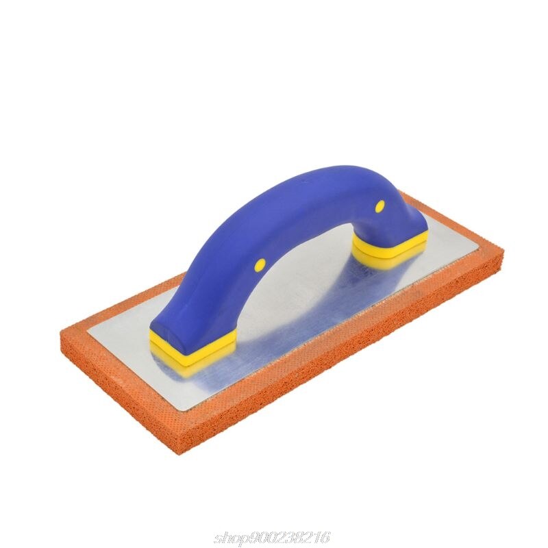 Rubber Skimming Trowel Scraper Handheld Foaming Plastering Concrete Spatula Grout Float Tiling Tool F18 21