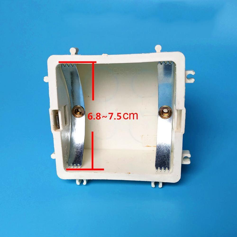 10Set Dark Box Repair Screw Manganese Steel Replace Mount Junction Repair Switch Fixed Old Socket Box Wall Cassette R6M0